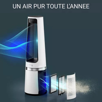 Purificateur d'air, ventilateur, chauffage ROWENTA QU5060F0 Eclipse