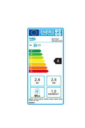 Climatiseur mobile BEKO BX109C