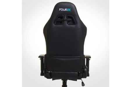 Fauteuil gamer gear4u à led rgb - chaise gaming avec revêtement cuir - dossier réglable 90-180°