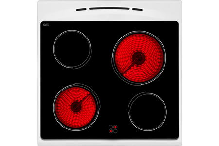 Cuisinière vitrocéramique PROLINE PCC 662 WH