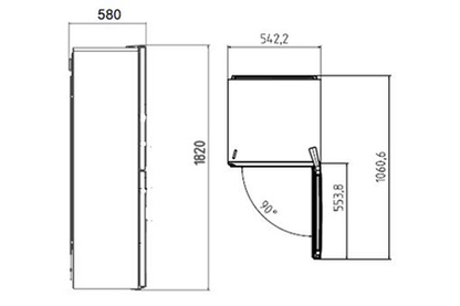 Refrigerateur Congelateur En Bas Beko Drcse287k30xpn