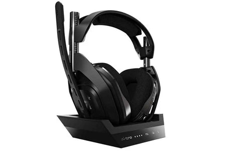 Casque Pc Logitech Astro Casque Astro A50 - Sans Fil - Design Sur Tete - Stéréo - Noir - Portée 914,4 Cm - 20 Hz/20 Khz -