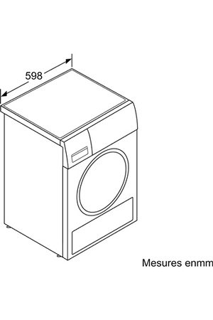 Sèche-Linge Siemens Wt45hv02ff