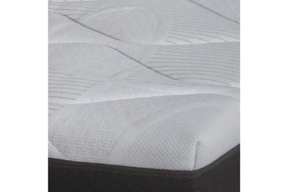 Literie Ensemble relaxation ixia + matelas latex eolys - 5 zones - 2x90x200 - taupe