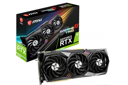 Carte graphique MSI GEFORCE RTX 3090 GAMING X TRIO 24G