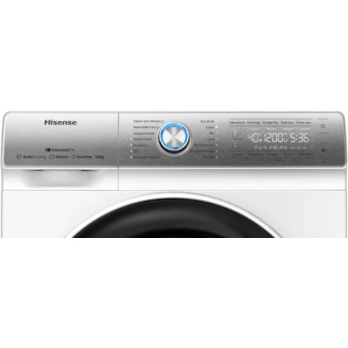 Lave linge hublot HISENSE WFQR1014EVAJMW AUTODOSE