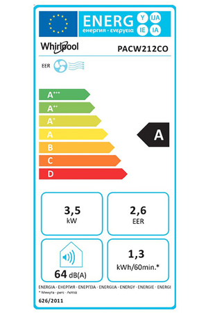 Climatiseur mobile WHIRLPOOL PACW212CO