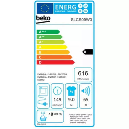 Sèche linge à condensation BEKO SLCS09W3