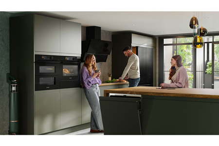 Four SAMSUNG NV7B5755SAK - FOUR DUAL COOK FLEX - MULTIFONCTIONS