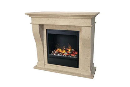 Cheminée Électrique Xaralyn Kreta Albany 1500W Blanc