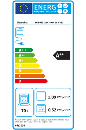 Four ELECTROLUX INTUIT EOB9S31WX