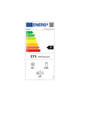 Refrigerateur Congelateur En Bas Proline Pci 259-F-2f-Led 178cm