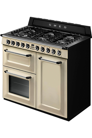 Piano de cuisson SMEG VICTORIA 100CM MIXTE CREME - TR103P