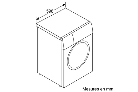 Lave-linge hublot SIEMENS WG44G00XFR