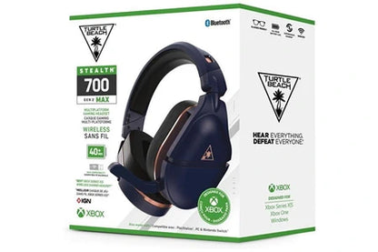 Casque Pc Turtle Beach Casque-Micro Gaming - Turtle Beach - Stealth 700 Gen2 Max Pour Xbox - Bleu Cobalt - Compatible Multiplateforme