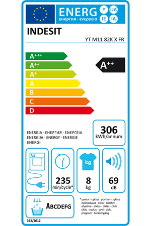 Sèche-Linge Indesit Ytm1182xfr