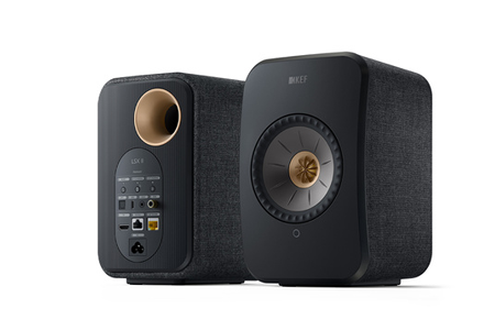 Enceinte Connectée Hifi Kef Lsx 2 Noir Vendu Par Paire