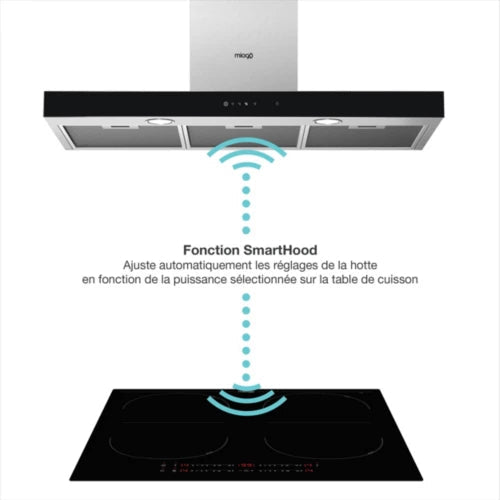 Table induction MIOGO MHI601SH SmartHood