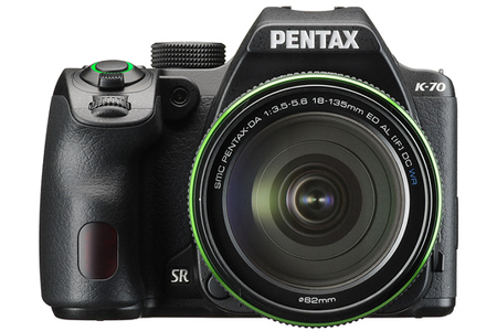 Appareil photo Reflex Pentax K70 Noir + 18-135Wr