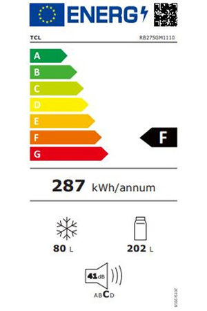 Refrigerateur Congelateur En Bas Tcl Rb275gm1110