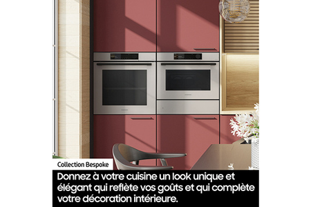 Four SAMSUNG NV7B5755SAK - FOUR DUAL COOK FLEX - MULTIFONCTIONS