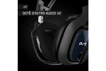 Casque Pc Astro Gaming Astro Casque De Gaming A40 Tr + Mixamp Pro 939-001661 Jack 3,5 Mm, Usb Filaire Circum-Aural - Noir Et Bleu