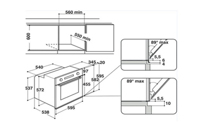 Four WHIRLPOOL AKZ9 6290 NB