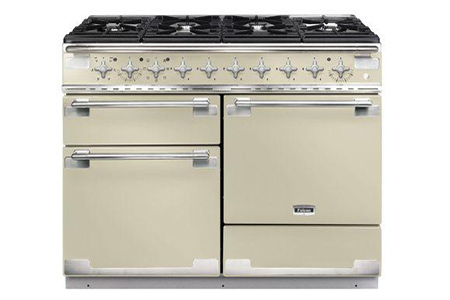 Piano de cuisson FALCON CREME NICKEL BROSSÉ 110 CM GAZ ELS110DFCR/-EU