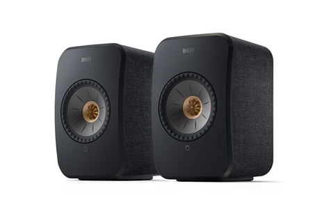 Enceinte Connectée Hifi Kef Lsx 2 Noir Vendu Par Paire