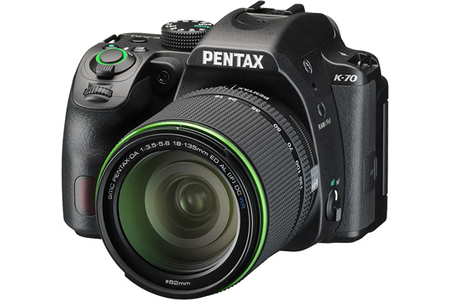 Appareil photo Reflex Pentax K70 Noir + 18-135Wr