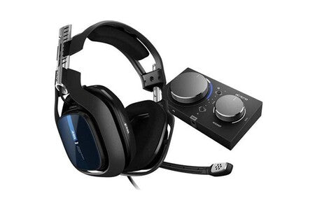 Casque Pc Astro Gaming Astro Casque De Gaming A40 Tr + Mixamp Pro 939-001661 Jack 3,5 Mm, Usb Filaire Circum-Aural - Noir Et Bleu