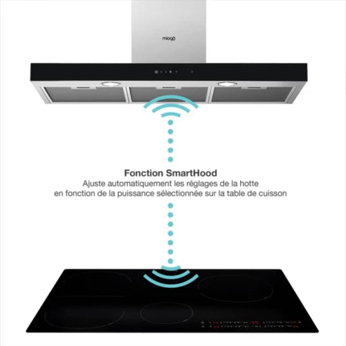 Table induction MIOGO MHI801SH SmartHood