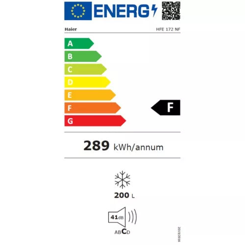 Congélateur encastrable HAIER HFE 172 NF