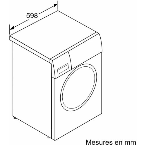 Lave linge hublot Bosch WAN28208FF