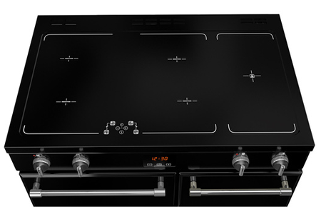 Piano de cuisson Stoves Gourmet 90Cm Induction Noir  - PGOUR90EIBLK