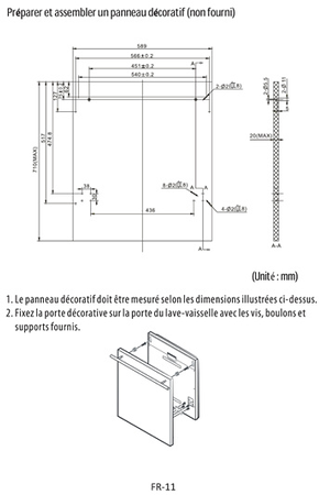 Lave-Vaisselle Thomson Encastrable - Twbi4614dfull 60cm