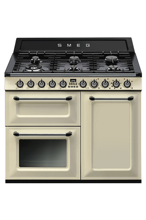 Piano de cuisson SMEG VICTORIA 100CM MIXTE CREME - TR103P