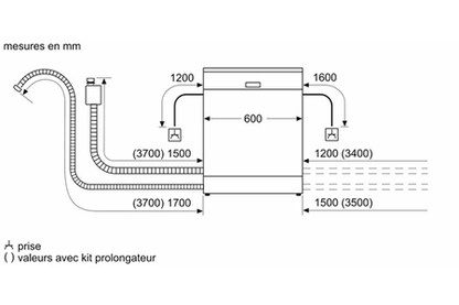 Lave-Vaisselle Siemens Se23hi36ve Variospeed Plus