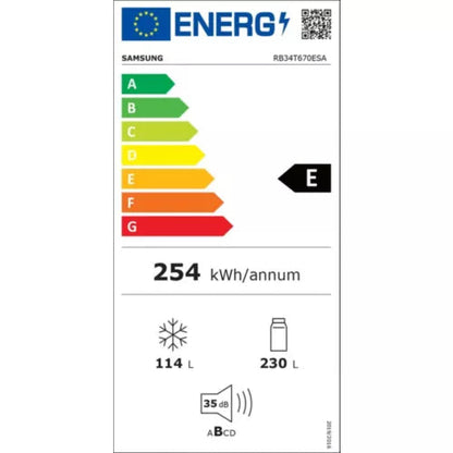 Réfrigérateur combiné SAMSUNG RB34T670ESA