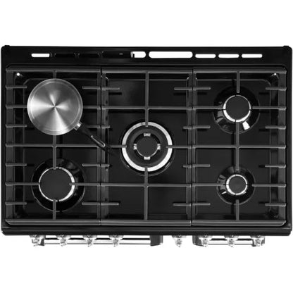 Piano de cuisson mixte SMEG BU93BL Noir