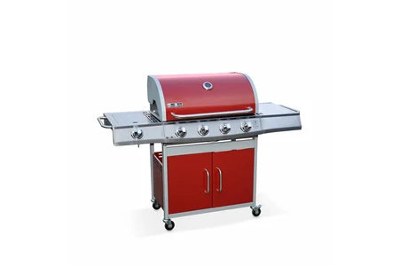 Barbecue Alice's Garden Barbecue Gaz Inox 17Kw - Richelieu Rouge