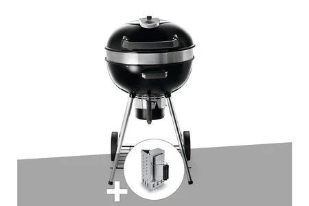 Barbecue Napoleon Barbecue Charbon De Bois Napoleon Rodéo Pro 57 Cm Sur Chariot Avec Cheminée D'allumage