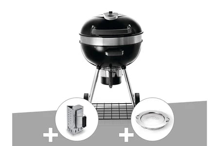 Barbecue Napoleon Barbecue Charbon De Bois Napoleon Rodéo Pro 57 Cm Avec Cheminée D'allumage Et Fumoir